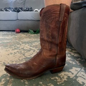 men’s Lucchese bootmaker cowboy boots